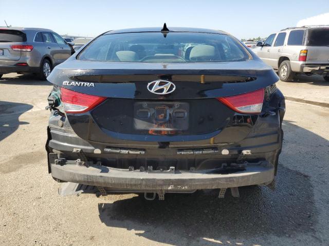 5NPDH4AE2DH385002 - 2013 HYUNDAI ELANTRA GLS BLACK photo 6