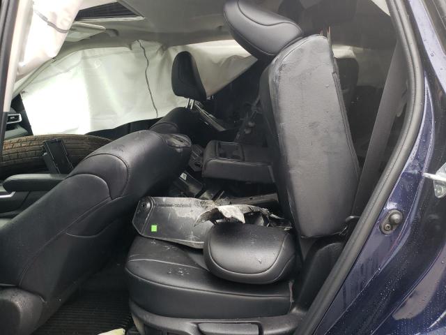 5TDGZRBH7NS594585 - 2022 TOYOTA HIGHLANDER XLE Կապույտ լուսանկար 10