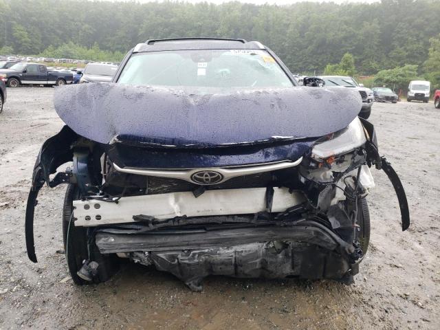 5TDGZRBH7NS594585 - 2022 TOYOTA HIGHLANDER XLE Կապույտ լուսանկար 5