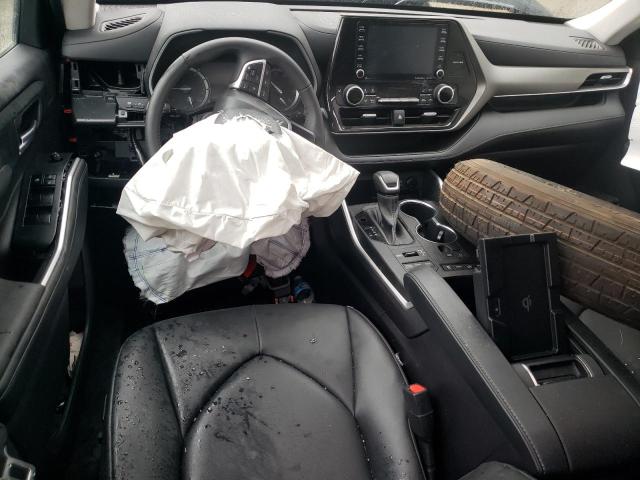 5TDGZRBH7NS594585 - 2022 TOYOTA HIGHLANDER XLE Կապույտ լուսանկար 8