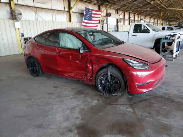 5YJYGAEE2MF158856 - 2021 TESLA MODEL Y Qırmızı foto 4