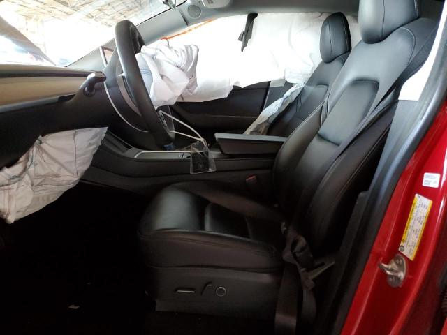 5YJYGAEE2MF158856 - 2021 TESLA MODEL Y Qırmızı foto 7