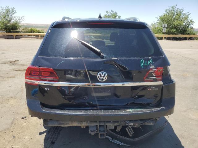1V2LR2CA2KC516072 - 2019 VOLKSWAGEN ATLAS SE Czarny zdjęcie 6