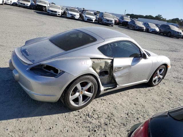 WP0AB29887U782991 - 2007 PORSCHE CAYMAN S SILVER photo 3