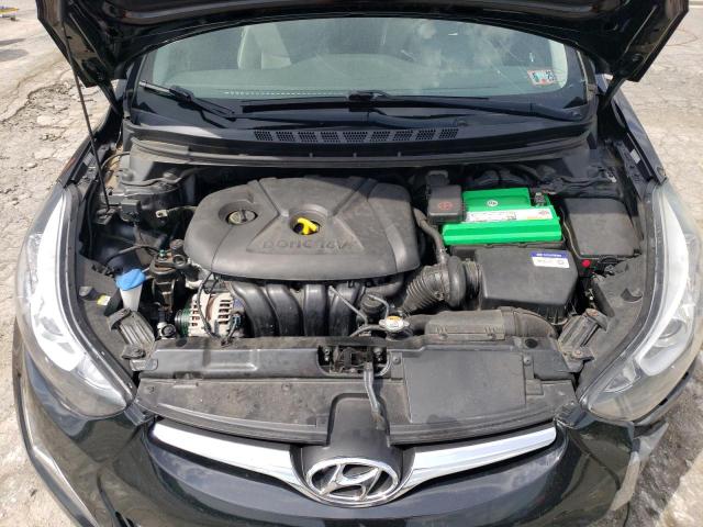 KMHDH4AE7GU534557 - 2016 HYUNDAI ELANTRA SE BLACK photo 11