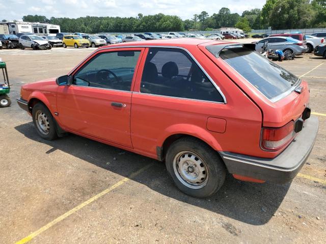 JM1BF2328K0312165 - 1989 MAZDA 323 RED photo 2