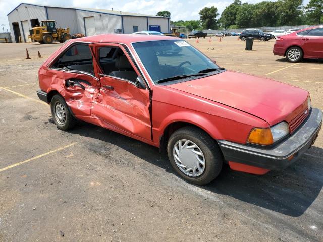 JM1BF2328K0312165 - 1989 MAZDA 323 RED photo 4