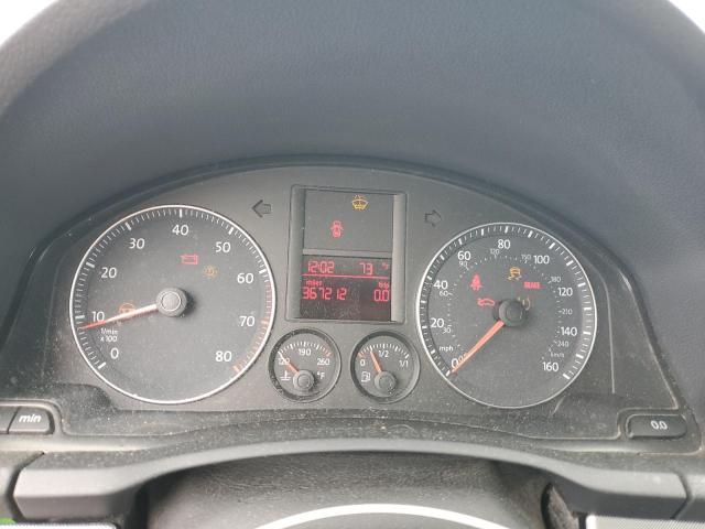 3VWRZ71K49M078407 - 2009 VOLKSWAGEN JETTA SE WHITE photo 9