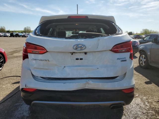 5XYZUDLB5GG321522 - 2016 HYUNDAI SANTA FE S WHITE photo 6