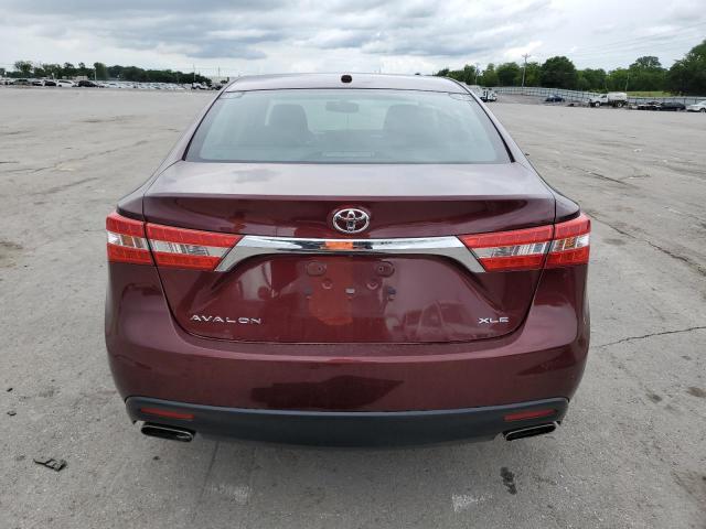 4T1BK1EBXEU135100 - 2014 TOYOTA AVALON BASE 勃艮第红 照片 6