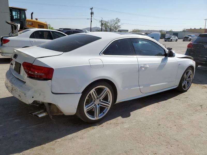 WAUCVAFR3AA062902 - 2010 AUDI S5 PREMIUM PLUS WHITE photo 3