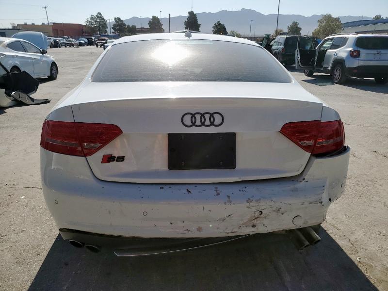 WAUCVAFR3AA062902 - 2010 AUDI S5 PREMIUM PLUS WHITE photo 6