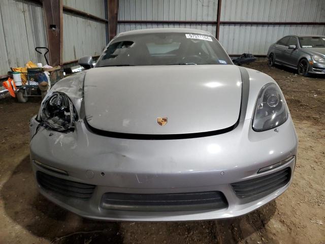 WP0AB2A83HS285579 - 2017 PORSCHE CAYMAN S SILVER photo 5