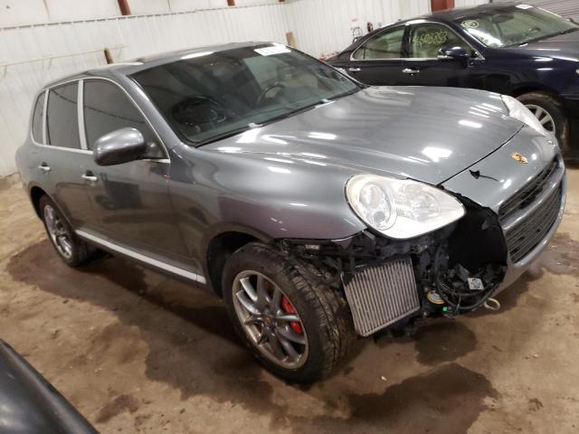 WP1AC29P16LA90059 - 2006 PORSCHE CAYENNE TURBO GRAY photo 4