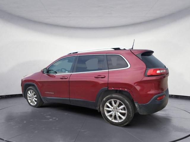 1C4PJLDB4GW247747 - 2016 JEEP CHEROKEE LIMITED BURGUNDY photo 2