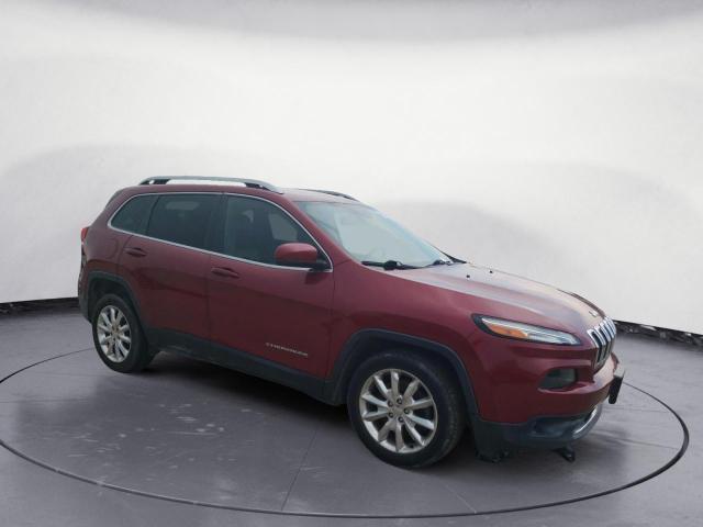 1C4PJLDB4GW247747 - 2016 JEEP CHEROKEE LIMITED BURGUNDY photo 4