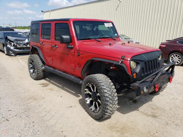 1J4HA6H14AL126520 - 2010 JEEP WRANGLER RUBICON RED photo 4