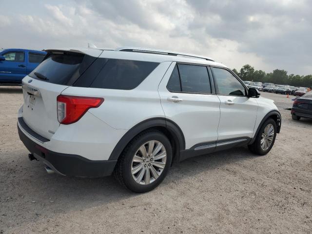 1FMSK7FH2LGA80806 - 2020 FORD EXPLORER LIMITED WHITE photo 3