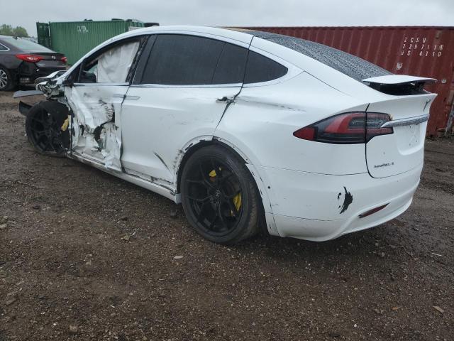 5YJXCAE26GF028032 - 2016 TESLA MODEL X Білий фото 2