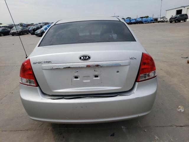 KNAFE222695663897 - 2009 KIA SPECTRA EX SILVER photo 6