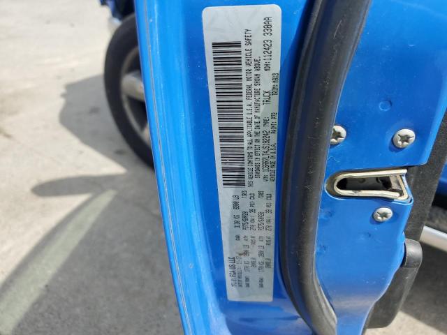 1C6RR7LT4JS192242 - 2018 RAM 1500 SLT Синій фото 13