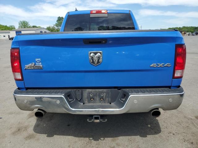 1C6RR7LT4JS192242 - 2018 RAM 1500 SLT Синій фото 6