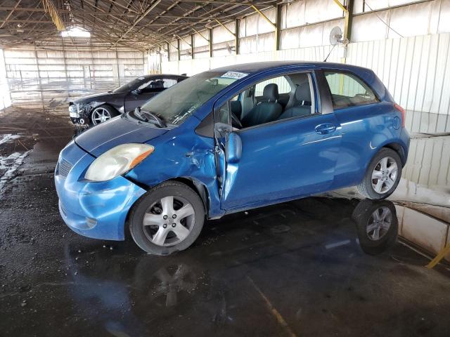 JTDJT923675044038 - 2007 TOYOTA YARIS BLUE photo 1