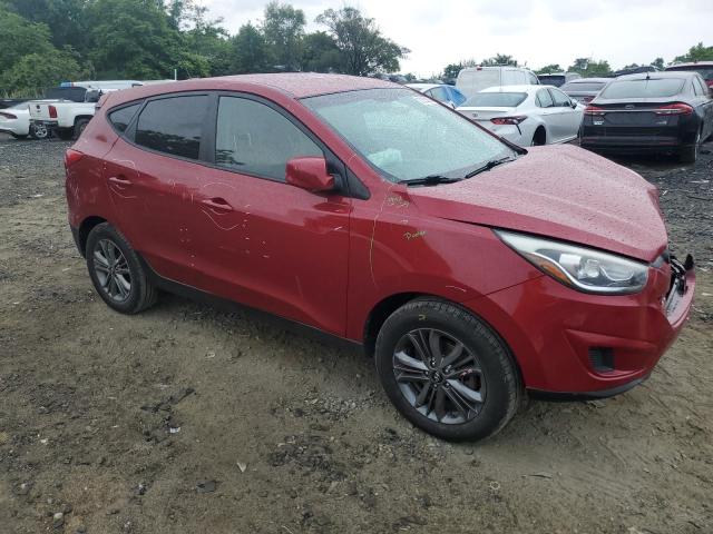 KM8JTCAF2FU081421 - 2015 HYUNDAI TUCSON GLS RED photo 4