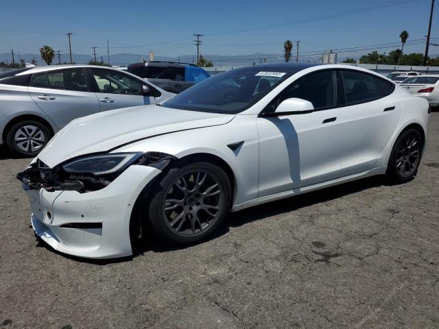 5YJSA1E58PF500032 - 2023 TESLA MODEL S 白色 照片 1