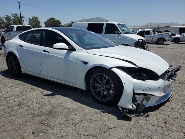 5YJSA1E58PF500032 - 2023 TESLA MODEL S 白色 照片 4