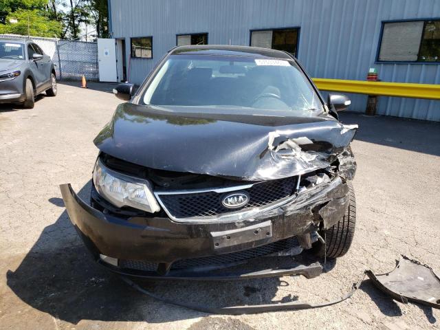 KNAFW4A34A5144063 - 2010 KIA FORTE SX BLACK photo 5