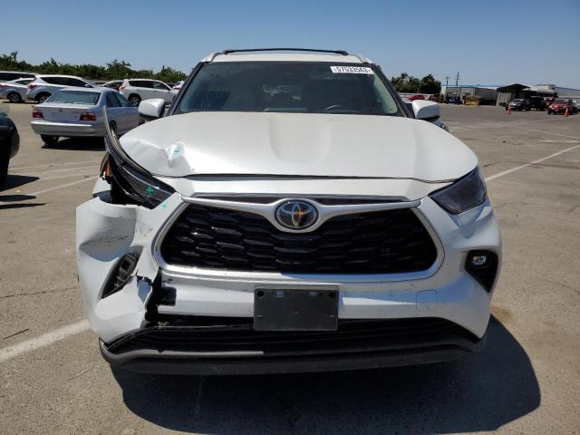 5TDHZRAH7NS545814 - 2022 TOYOTA HIGHLANDER XLE Սպիտակ լուսանկար 5