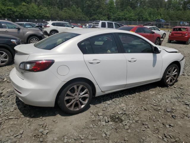 JM1BL1S54A1107885 - 2010 MAZDA 3 S WHITE photo 3