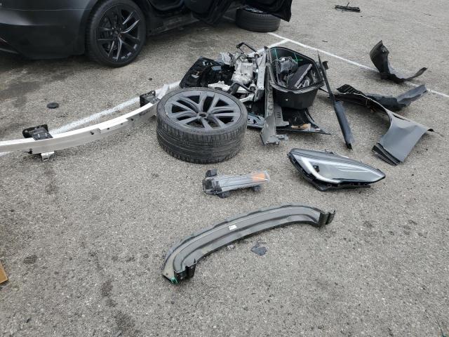 5YJSA1E54NF475482 - 2022 TESLA MODEL S შავი ფოტო 12