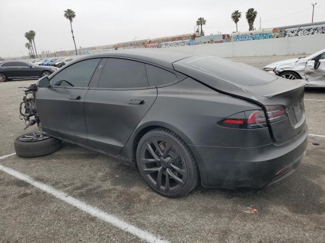 5YJSA1E54NF475482 - 2022 TESLA MODEL S შავი ფოტო 2