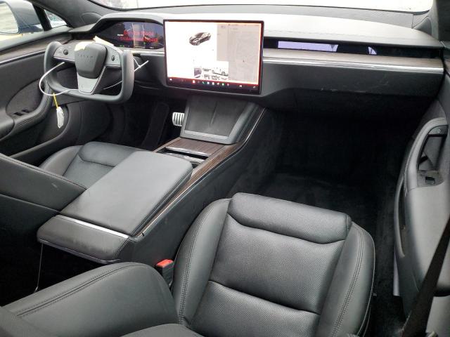 5YJSA1E54NF475482 - 2022 TESLA MODEL S შავი ფოტო 8
