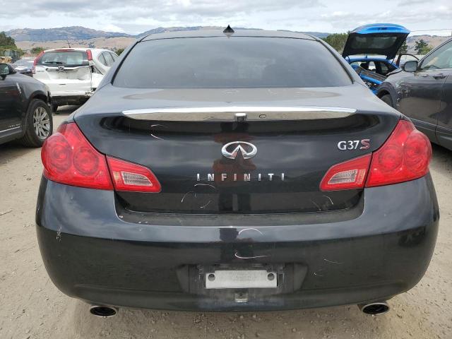 JNKCV61E49M300480 - 2009 INFINITI G37 BASE BLACK photo 6