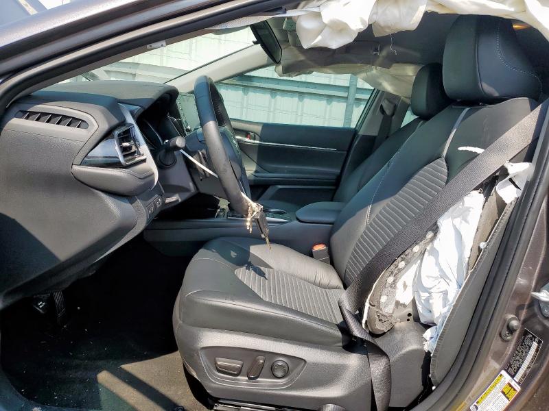 4T1G11AK0RU238272 - 2024 TOYOTA CAMRY SE NIGHT SHADE GRAY photo 7