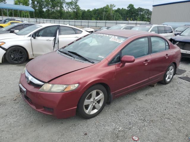 19XFA1F64BE007973 - 2011 HONDA CIVIC LX-S RED photo 1