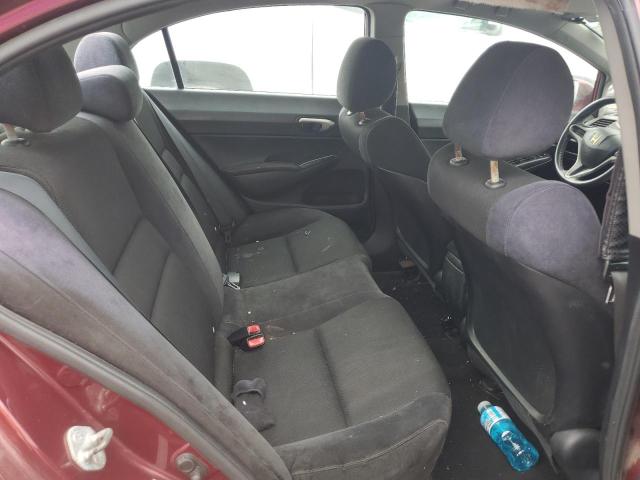 19XFA1F64BE007973 - 2011 HONDA CIVIC LX-S RED photo 10