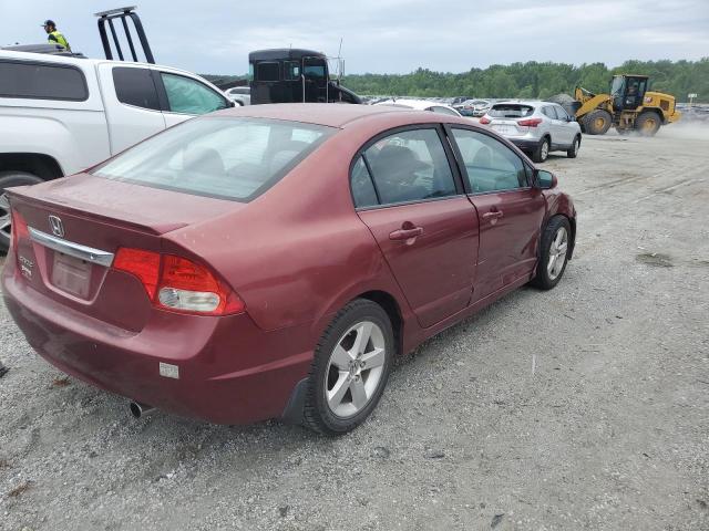 19XFA1F64BE007973 - 2011 HONDA CIVIC LX-S RED photo 3