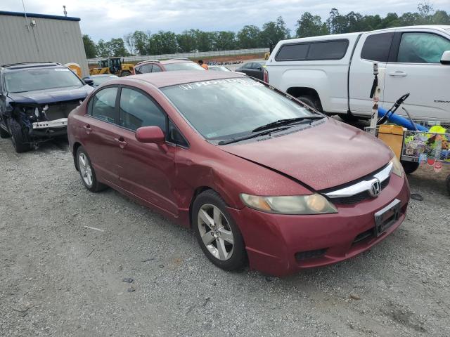 19XFA1F64BE007973 - 2011 HONDA CIVIC LX-S RED photo 4