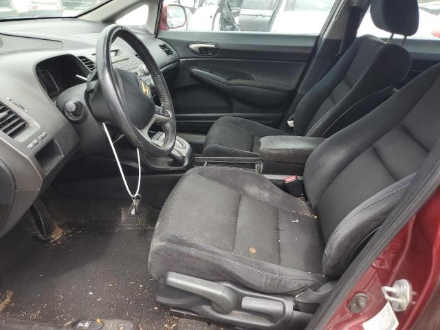 19XFA1F64BE007973 - 2011 HONDA CIVIC LX-S RED photo 7