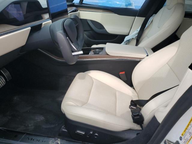 5YJSA1E54NF489446 - 2022 TESLA MODEL S თეთრი ფოტო 7