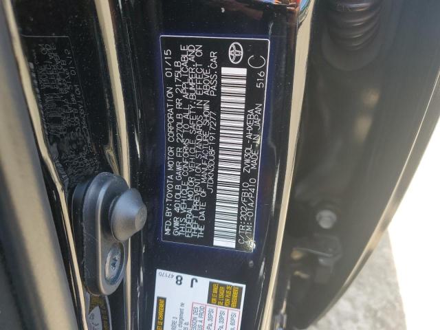 JTDKN3DU8F1917277 - 2015 TOYOTA PRIUS 黑色 照片 12