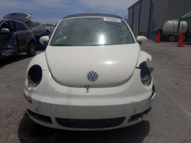 3VWFF31Y97M420892 - 2007 VOLKSWAGEN NEW BEETLE TRIPLE WHITE WHITE photo 5