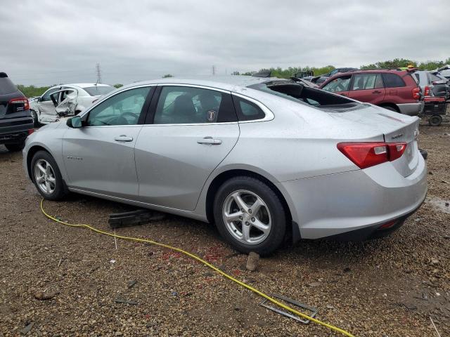 1G1ZB5ST1HF274928 - 2017 CHEVROLET MALIBU LS SILVER photo 2
