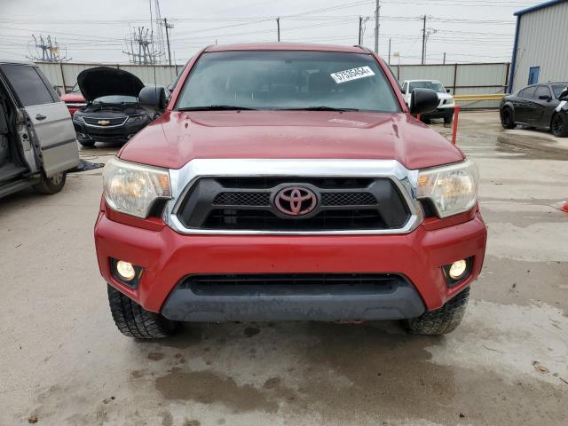 3TMJU4GNXEM171778 - 2014 TOYOTA TACOMA DOUBLE CAB PRERUNNER RED photo 5