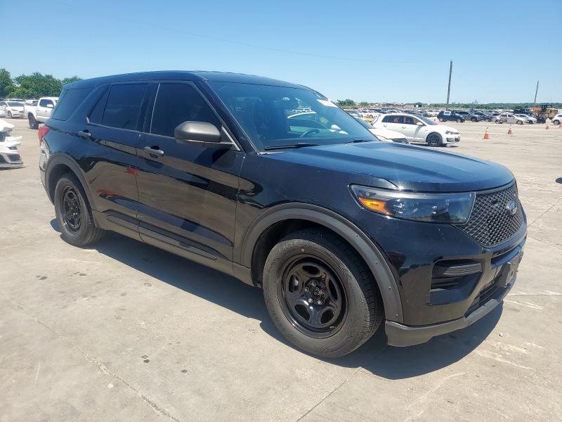 1FM5K8AC0LGA03737 - 2020 FORD EXPLORER POLICE INTERCEPTOR BLACK photo 4