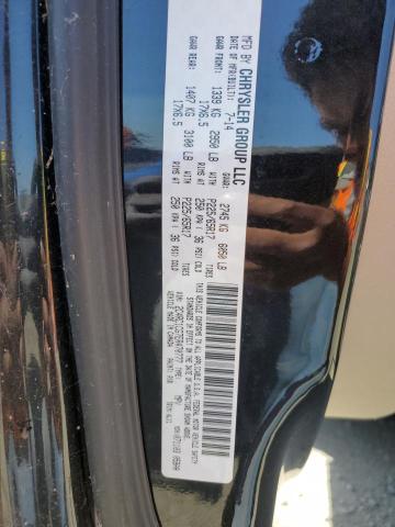 2C4RC1CG7ER470777 - 2014 CHRYSLER TOWN & COU TOURING L BLACK photo 13